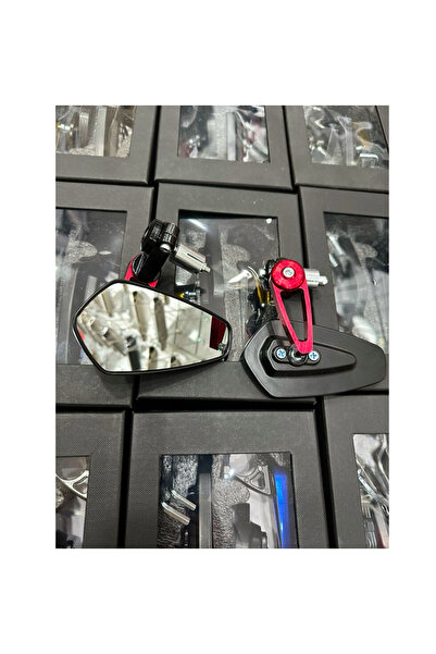Universal Motosiklet Gidon Aynası Üniversal Tüm Motosikletlere Uyumludur-siya...