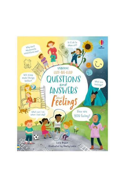 Usborne Lift-the-Flap Questions and Answers About Feelings