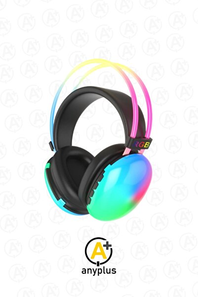 a+ anyplus AP-580 7.1 OYUNCU KULAKLIK RGB GAMEİNG MİKROFONLU OYUNCU KULAKLIĞI...