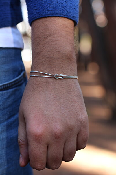 CMT Unisex Düğüm Bileklik 925 Ayar