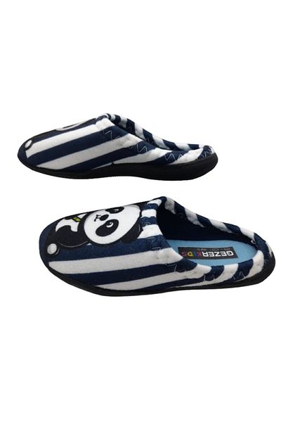 GEZER Παιδικές παντόφλες Ultra Light με σχέδιο Panda - Navy Blue/White gzrtr 965210