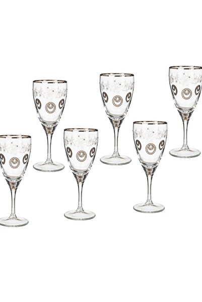 Dania طقم مكون من 6 أكواب عصير صناعة تركية بتصاميم أنيقة ومميزة