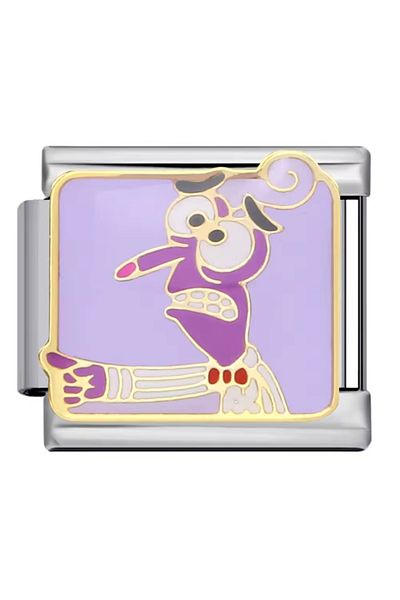 RoseCo00 Italian Steel Reverse Face Horror Bracelet Charm