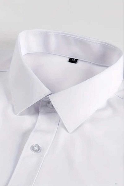 Uniquetrenders Slim Fit Tie Sle Mânecă lungă Ușor de călcat Respirabil Four Seasons Slim Fit Cămașă pentru bărbați