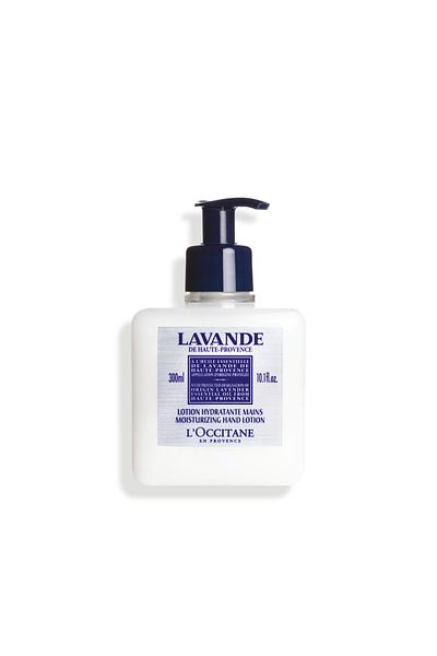 L'Occitane Moisturizing, Softening Lavender Hand Lotion for Hands and Bodies with Fast Absorbing Formula 300 ml