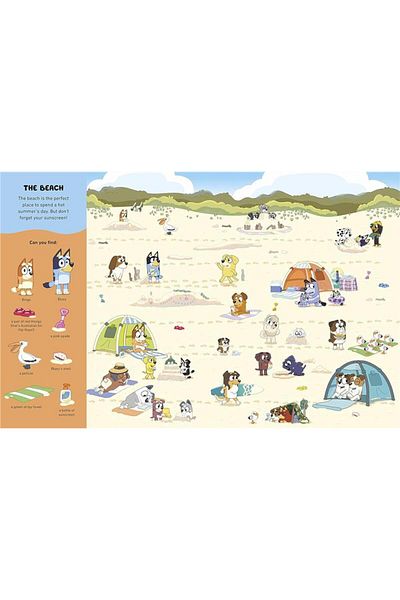 Ladybird Book Ladybird Bluey - Wheres Bluey? Search and Find Book