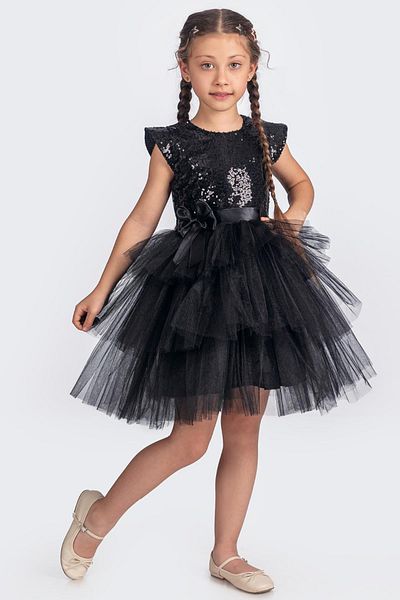 Minik Dolap Sequin Sequin Girls Tutu Dress