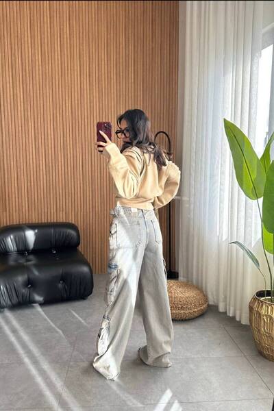 DENİKK TREND İKONİK TASARIM BAGGY JEAN DENİM PANTOLON