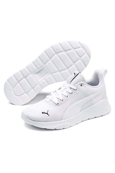 Puma حذاء Anzarun Lite Jr رياضي للجنسين، باللون الأبيض - 371128-03