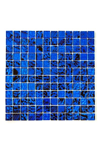 MozaiKristaL Banyo Ve Iç Dekorasyonda Tüm Yüzeyler Için 23*23*4 Mavi Kristal ...