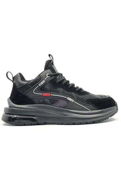 Kocamanlar Ayakkabı Men's Sports Shoes - Gamelu Went, Throat and Orthopedic, BLACK