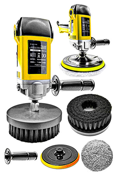 PROXTECH Profesyonel Büyük Boy Devir Ayarlı Dikey Koltuk Yıkama,Pasta Cila  P...