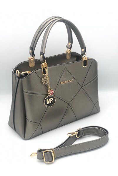 mıchael polo Kadın El Ve Omuz Çantası 3 Bölmeli Çanta