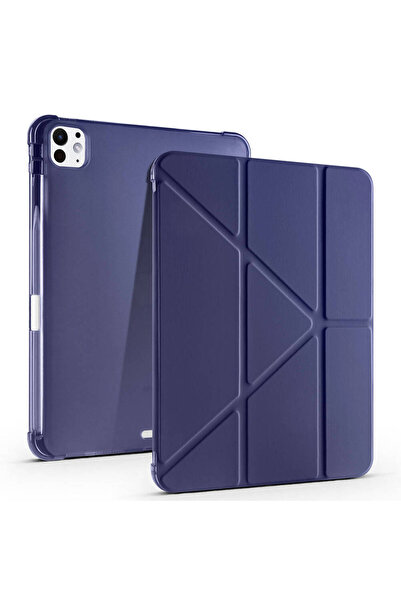 Ummeslem Tablet Case Cover Compatible with iPad Pro 11 2024 Tri Folding Stand...