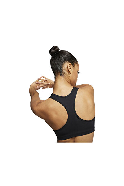 Nike Black Dri Fit Swoosh Women's Sports Undershirt - Without Padding and Padding Bv3630-010