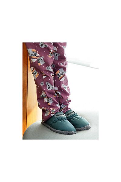 Peluche Πράσινο παιδικό παπούτσι - Mold Grey Parachute Slipper, Casual Home - PAR-CKI