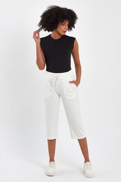 Superlife Süperlife Women's Classic Pocketed Elastic Waist Shorts Spr24Ks390