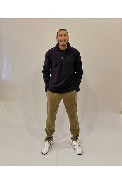 Superlife Ανδρικό άνετο φούτερ Softech Fleece Sweat Superlife Spr24ea71