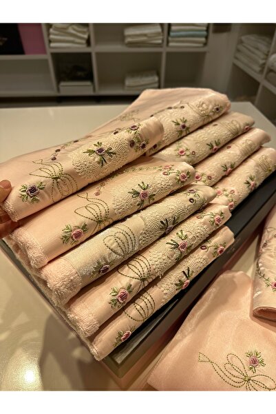 incisecrethome Handcrafted Hand and Face Towel 1 Piece Bamboo Towel 50*90 cm