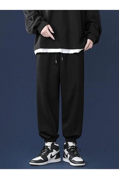 Superlife Unisex λεπτό φούτερ με ελαστική μέση και πόδι