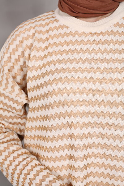 MODA Glitter Knitwear Tunic