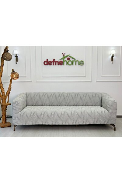 defnehome collection Kalın Krokan 3311 Lastikli Kanepe Koltuk Örtüsü < Çekyat...