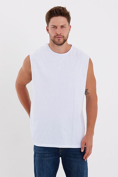 Superlife Ανδρικό μπλουζάκι με λαιμόκοψη Superlife Standard & κανονικό μοτίβο Spr21y03