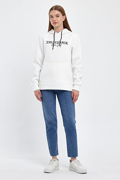 Superlife Hanorac pentru femei, confortabil, cu fleece interior, cu 3 fire, c...