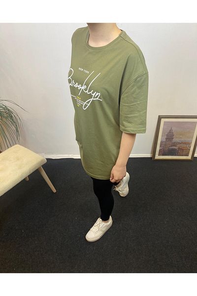 Superlife Superlife Γυναικείο T-Shirt με λαιμόκοψη Oversize Spr24tsk110