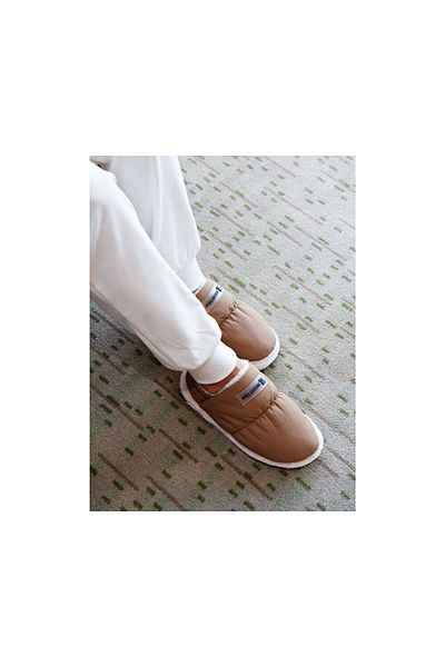Peluche Кафяви кафяви дамски пантофи Parachute - Daily Slipper, PAR-KKI
