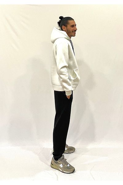 Superlife Φούτερ με κουκούλα Superlife Men Polar Li με 3 νήματα Tokyo Print