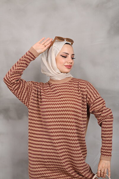 MODA Simli Triko Tunik