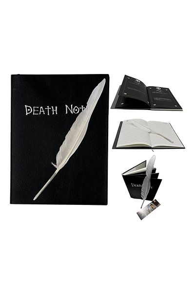 Meyra Accessories Death Note Notebook and Quill Pen Set