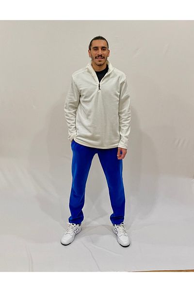 Superlife Ανδρική φόρμα φόρμας Softtech Polar Sweat με άνετη εφαρμογή στο κάτω μέρος SPR24EA71