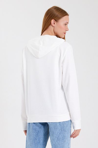 Superlife Дамски суитшърт с надпис Superlife Oversize Fit, модел пролет 2023