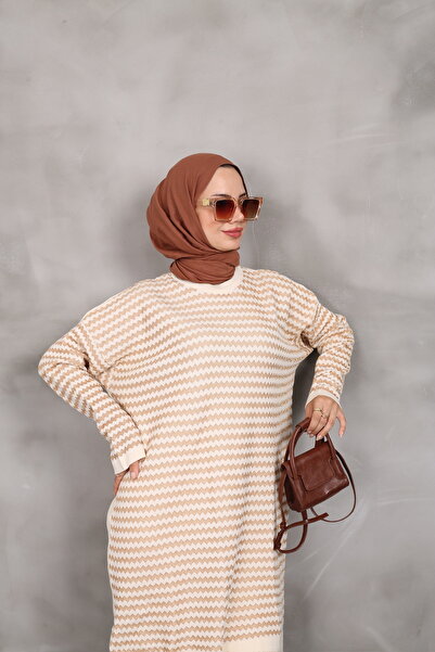 MODA Glitter Knitwear Tunic