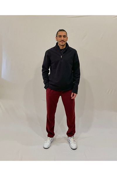 Superlife Süperlife Men's Comfortable Fit Softech Fleece Sweat Sweatpants Spr24Ea71