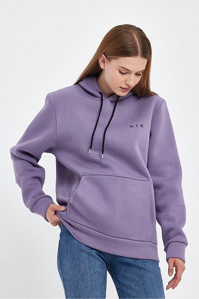 Superlife Hanorac casual pentru femei Superlife, cu 3 fire, cu broderie cu aer din lână