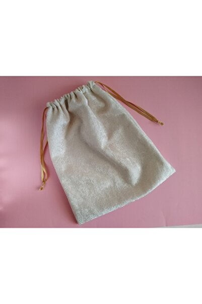 Bezza Kadife Kese Ayakkabı kesesi Çeyiz Hazırlığı Kesesi