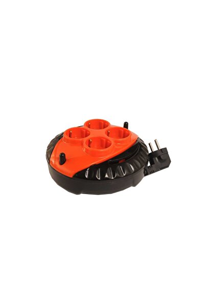 Genel Markalar Amiral elektrik AMİRAL Mini Kablolu Makara 4'lü 5 mt (3x1,5cm)