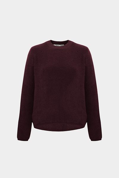 Açelya Okcu Premium Crew Neck Thessaloniki Knit Wool Blended Women's Knitwear Sweater