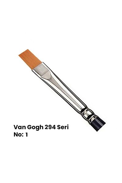 Van Gogh 294 Series Synthetic Flat Cut Tip Brush No 1