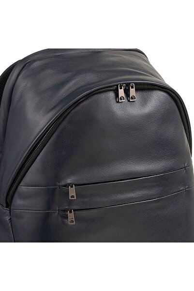 DUDU New York Sırt Çantası Leder 41 cm Dizüstü Bilgisayar Fach