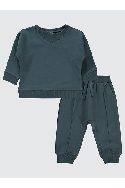Civil Baby 6-18 Months Baby Boy Anthracite Set