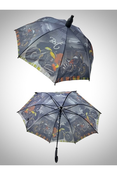Rainwalker Erkek Çoçuk Bardaklı Ve Düdüklü Karışık Şemsiye