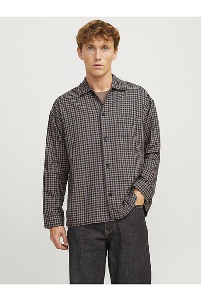 Jack & Jones Premium Overshirt Weit geschnitten Overshirt