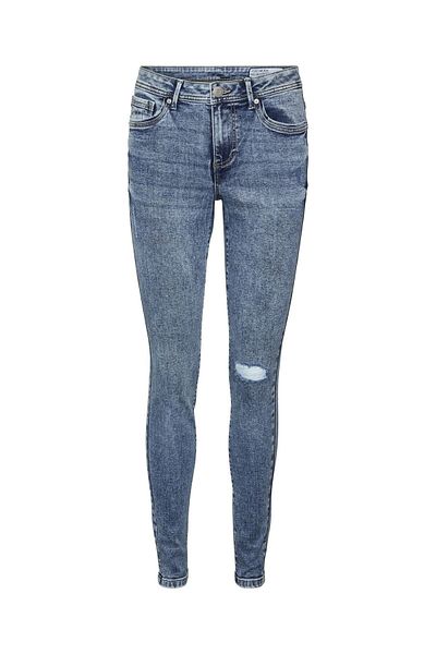 Vero Moda Skinny-Jeans VMTANYA Jeans mit mittelhohem Bund und Skinny-Fit