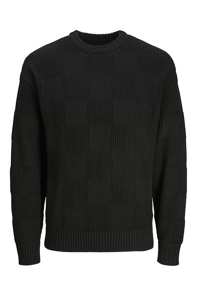 Jack & Jones Premium Strickpullover Kariert Strickpullover