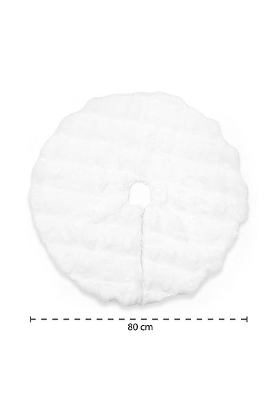 Aden Stylish and Elegant Pine Tree Skirt - Christmas Tree under Rug Bubble Carpet - 80X80