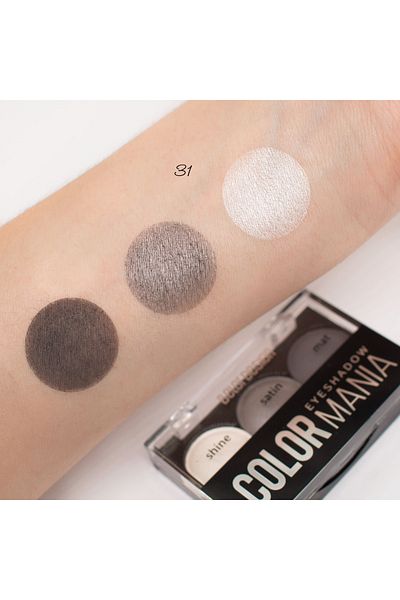Belor Design Colormania Colorful Eyeshadow Tone:31 Gray